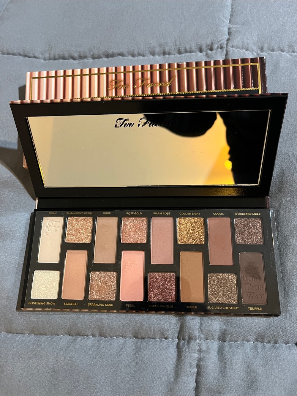 Too Faced Born This Way The Natural Nudes Eyeshadow Palette + Mascara Bundle - Picture 2 of 5